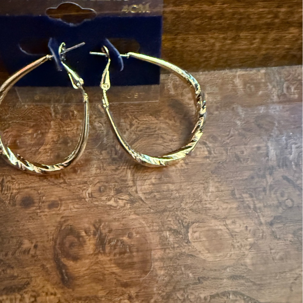 Elegant Gold Hoop Earrings